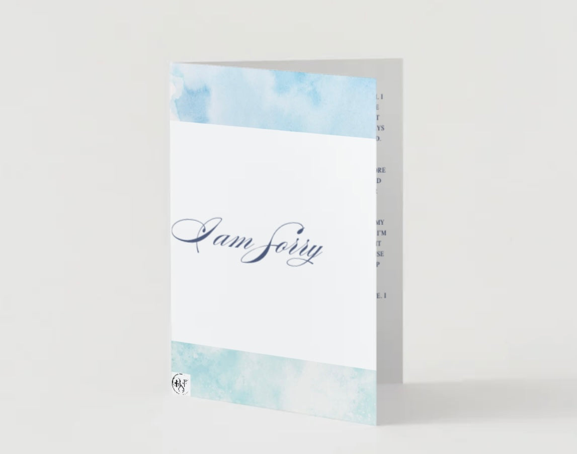 Apology card For your Bestfriend (Boy)