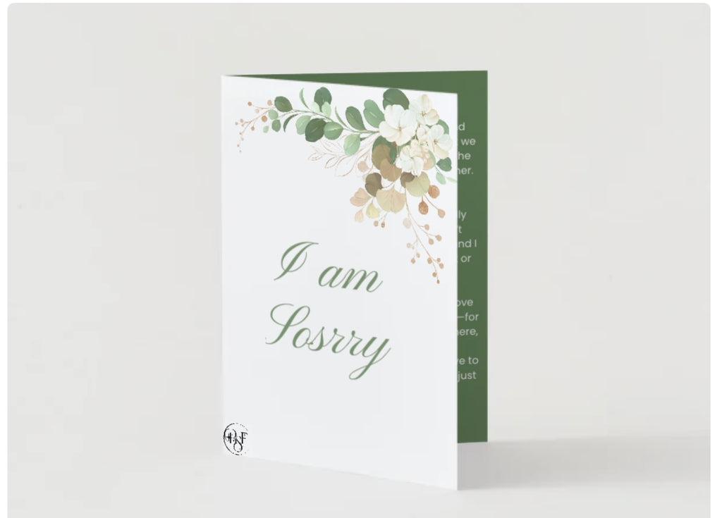 Apology card for your Husband/Boyfriend