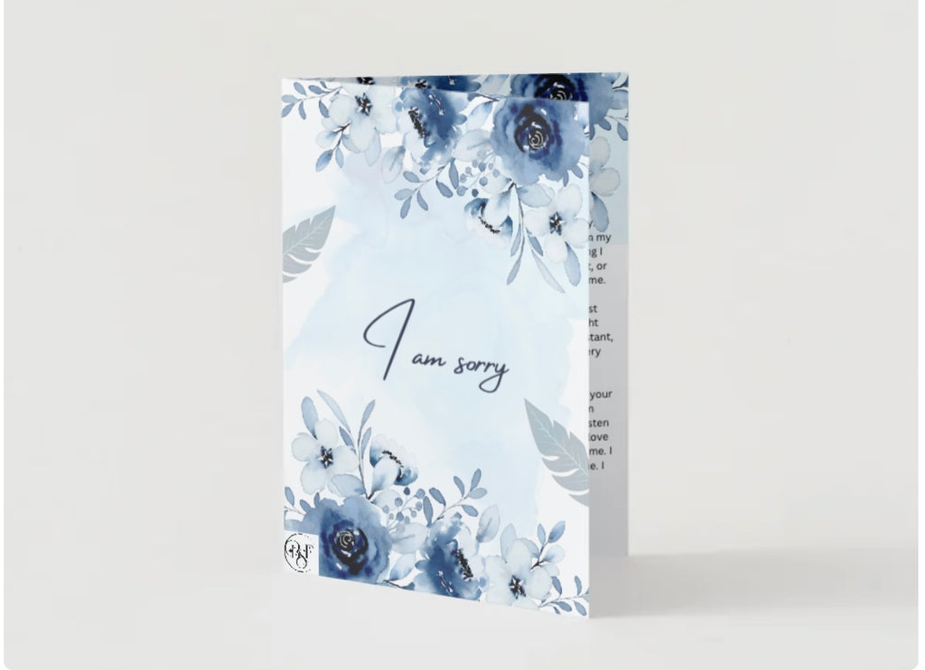 Apology card for your Husband/Boyfriend