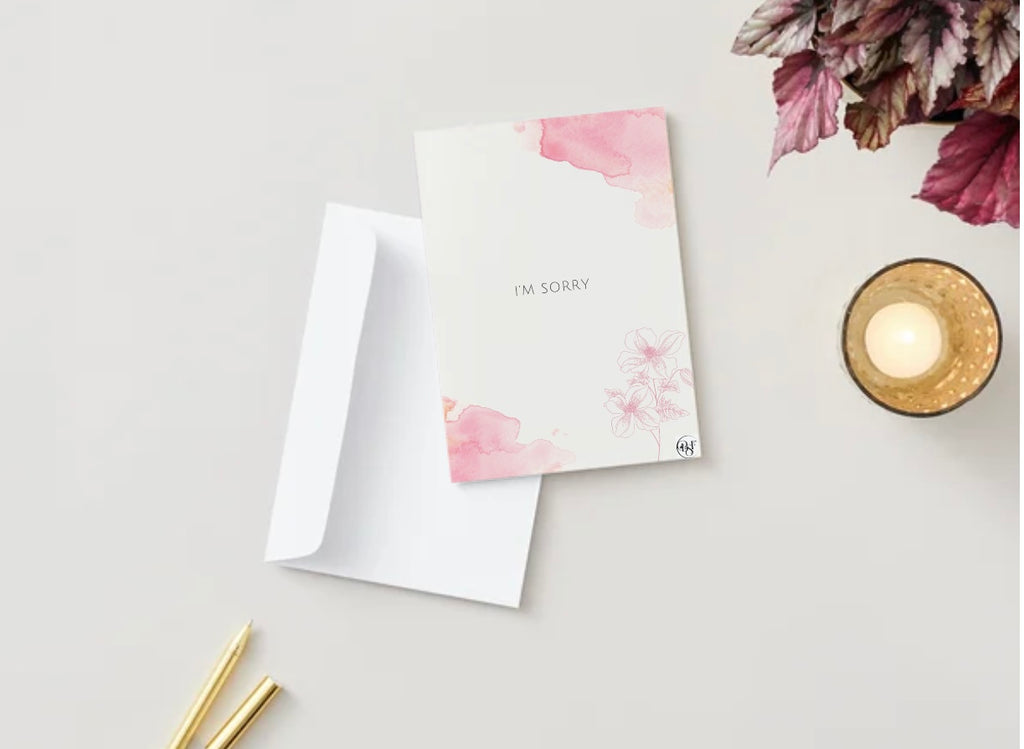 Apology card For your Wife/Girlfrriend