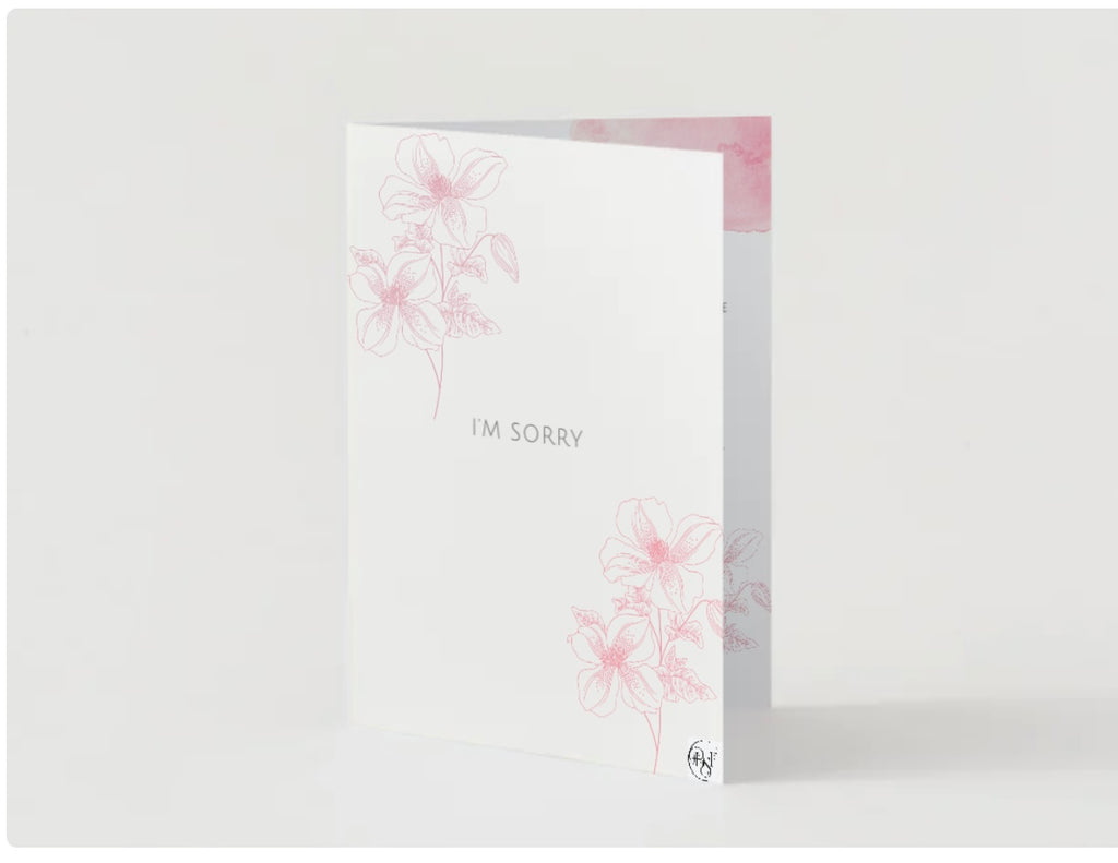 Apology cards for your Daughter