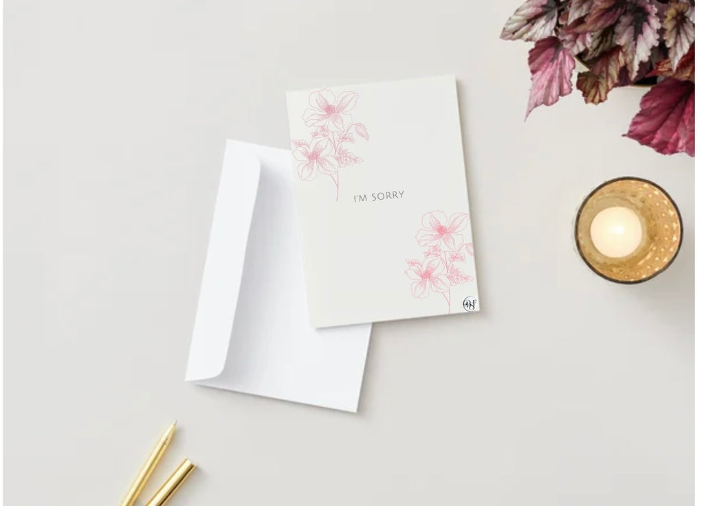 Apology cards for your Daughter