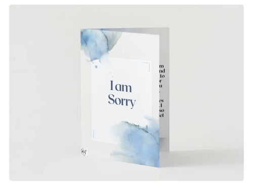 Apology card For your Dad