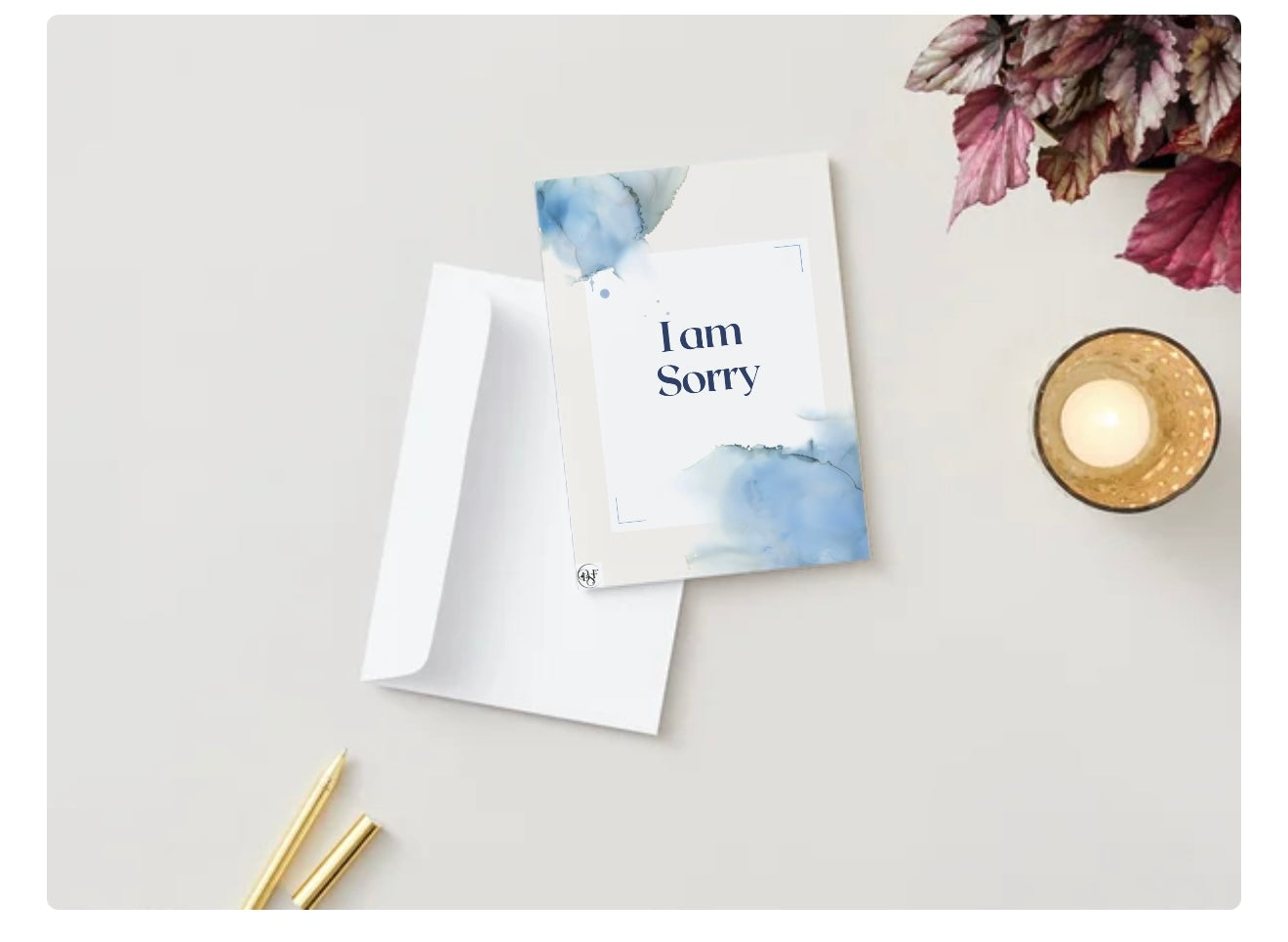 Apology card For your Dad